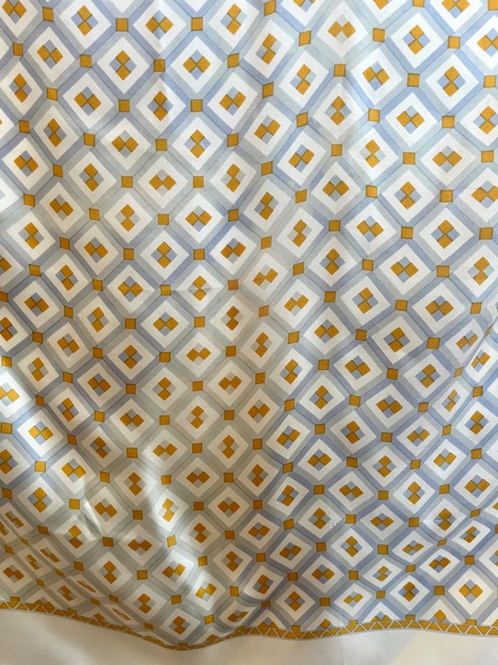 Vintage 1970's Schiaparelli Silk Scarf 29" Square - Picture 5 of 6